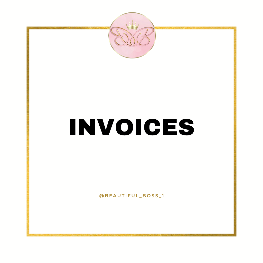 Invoices- Instant Download Template