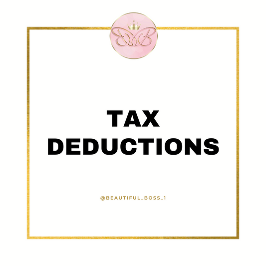 Tax Deductions - Instant Download