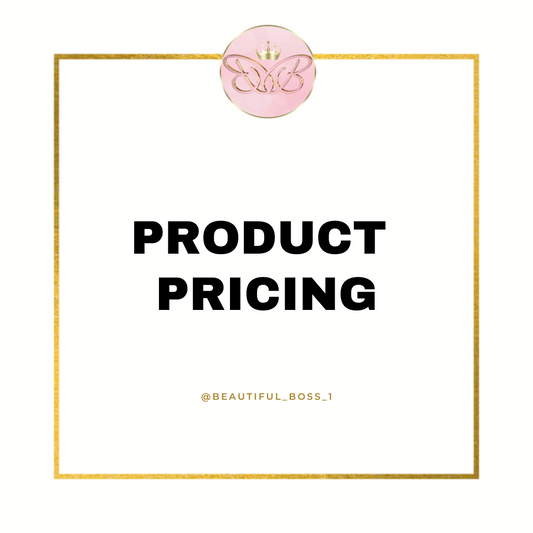 Product Pricing - Instant Download