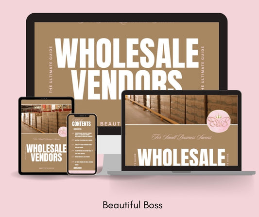 Ultimate Guide to Wholesale Vendors: ( Instant Download Guide )